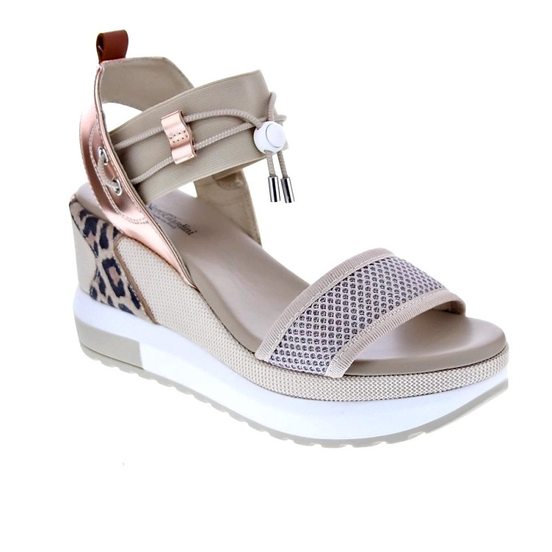 Sandalias Nero Giardini zapatos Mujer modelo E307750D Beige 