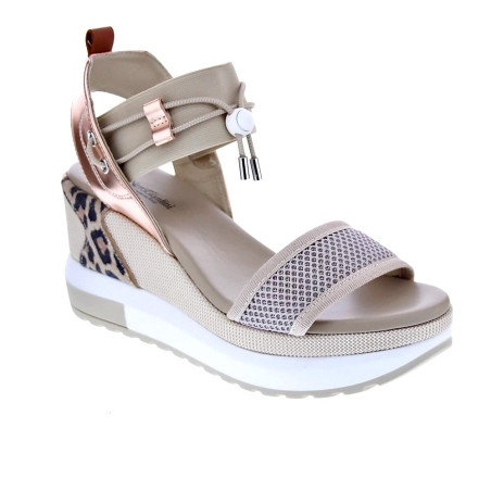 Sandalias Nero Giardini zapatos Mujer modelo E307750D Beige 