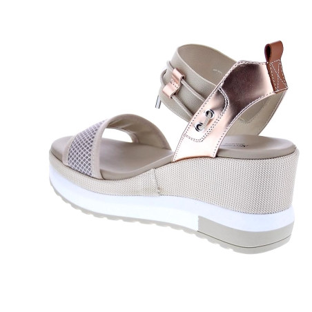 Sandalias Nero Giardini zapatos Mujer modelo E307750D Beige 