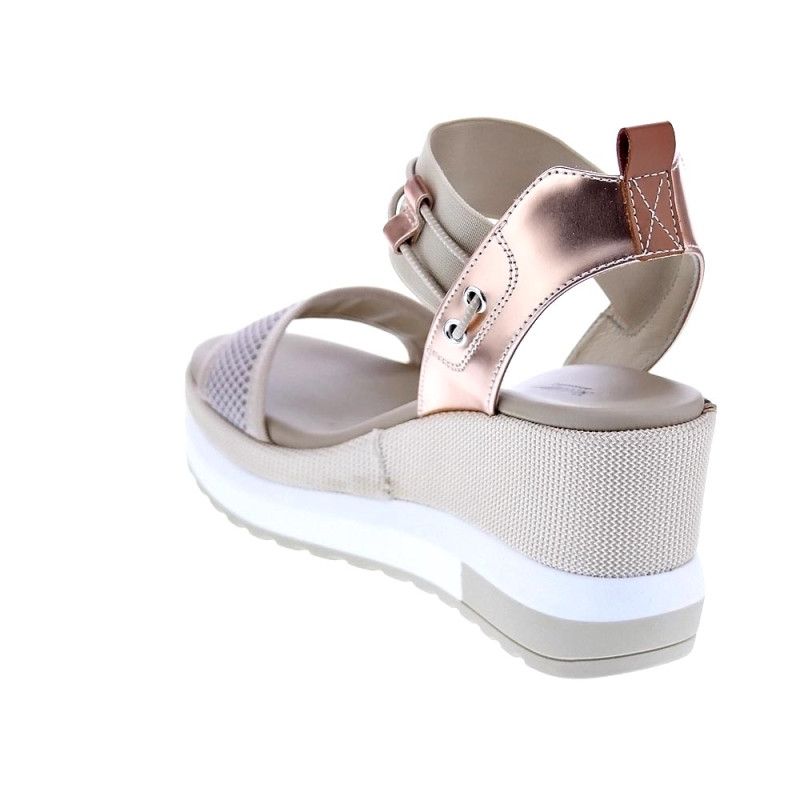 Sandalias Nero Giardini zapatos Mujer modelo E307750D Beige 