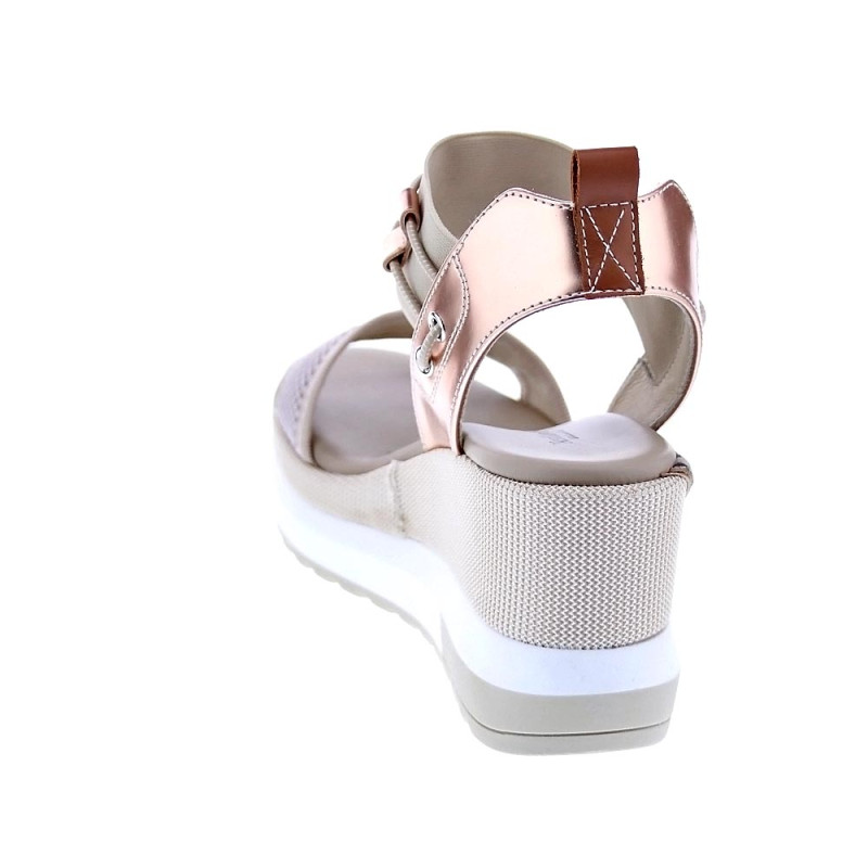 Sandalias Nero Giardini zapatos Mujer modelo E307750D Beige 