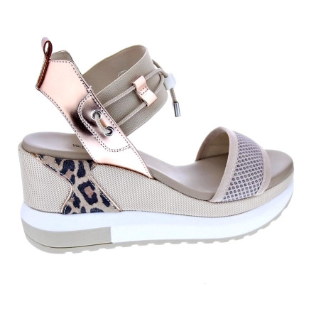 Sandalias Nero Giardini zapatos Mujer modelo E307750D Beige 