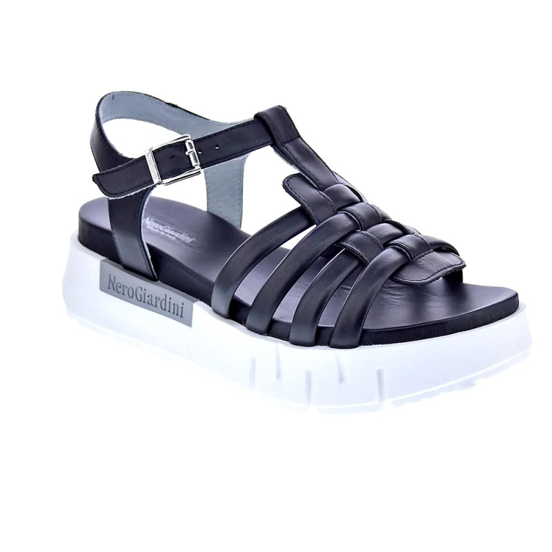Sandalias Nero Giardini zapatos Mujer modelo E307848D Negro 