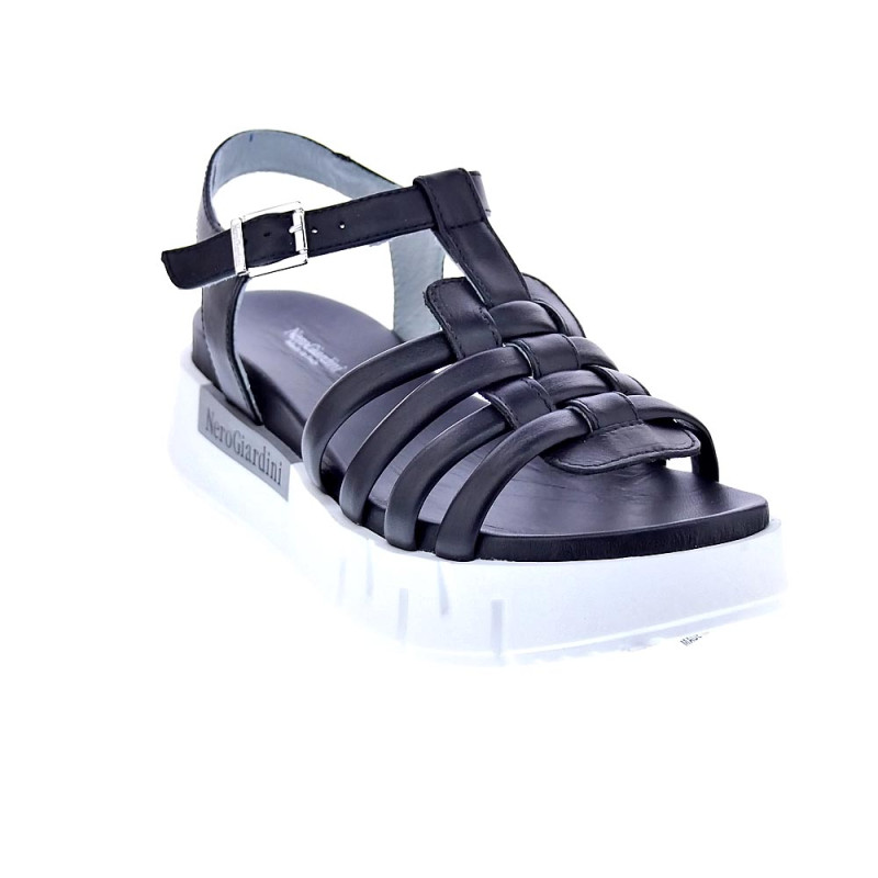 Sandalias Nero Giardini zapatos Mujer modelo E307848D Negro 