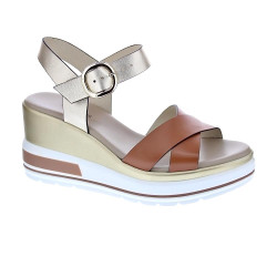 Sandalias Nero Giardini zapatos Mujer modelo E218737 Marrón  2