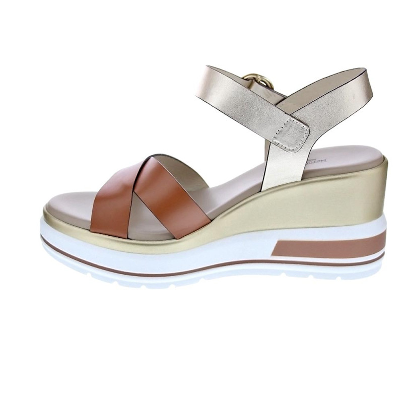 Sandalias Nero Giardini zapatos Mujer modelo E218737 Marrón 