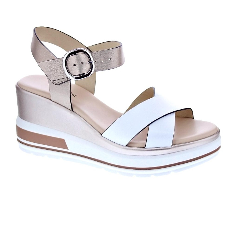 Sandalias Nero Giardini zapatos Mujer modelo E218737 Blanco 