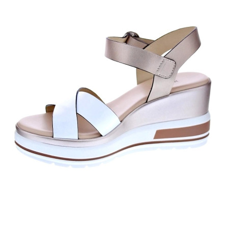 Sandalias Nero Giardini zapatos Mujer modelo E218737 Blanco 
