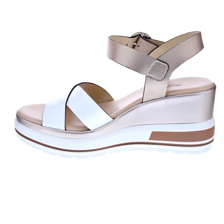 Sandalias Nero Giardini zapatos Mujer modelo E218737 Blanco 