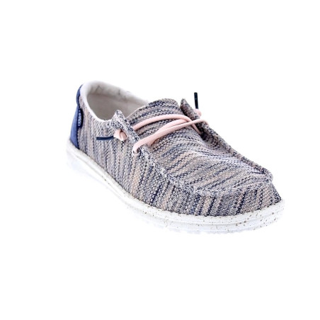 Mocasines Hey Dude zapatos Mujer modelo Wendy Sox Azul 