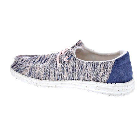 Mocasines Hey Dude zapatos Mujer modelo Wendy Sox Azul 
