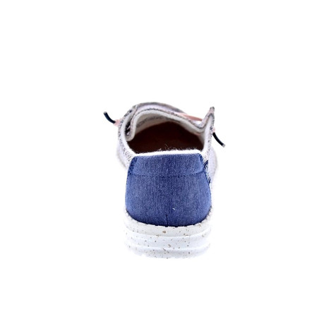 Mocasines Hey Dude zapatos Mujer modelo Wendy Sox Azul 
