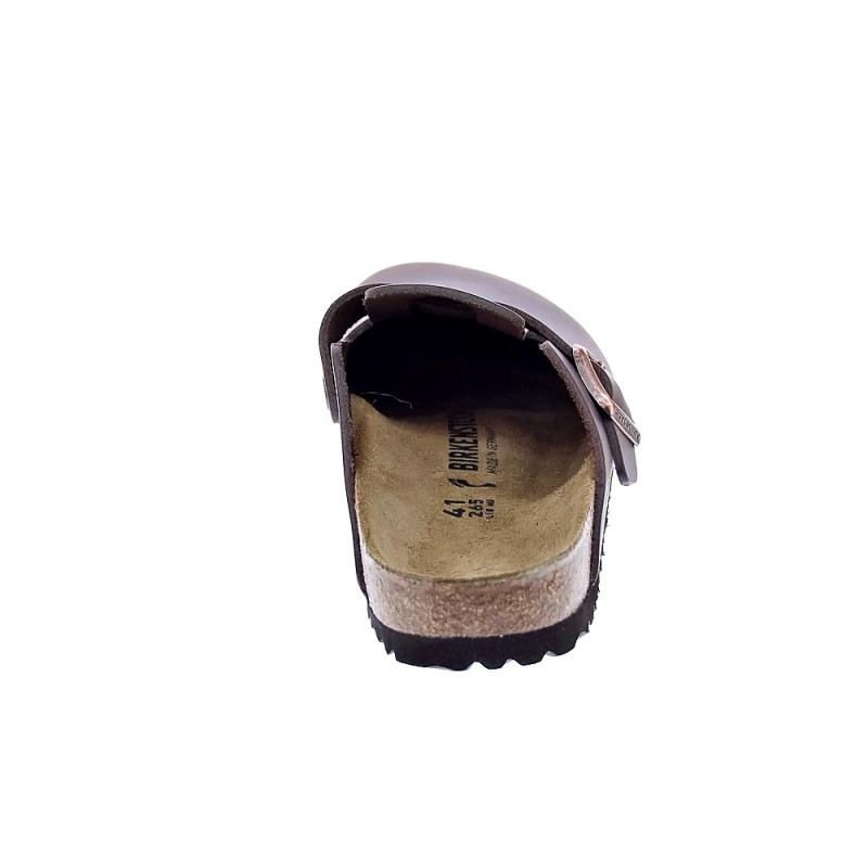 Zuecos Birkenstock zapatos Hombre modelo Boston Marrón 