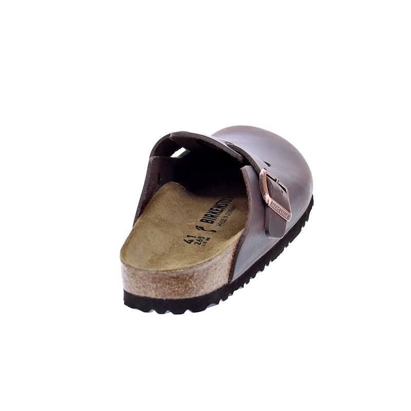 Zuecos Birkenstock zapatos Hombre modelo Boston Marrón 