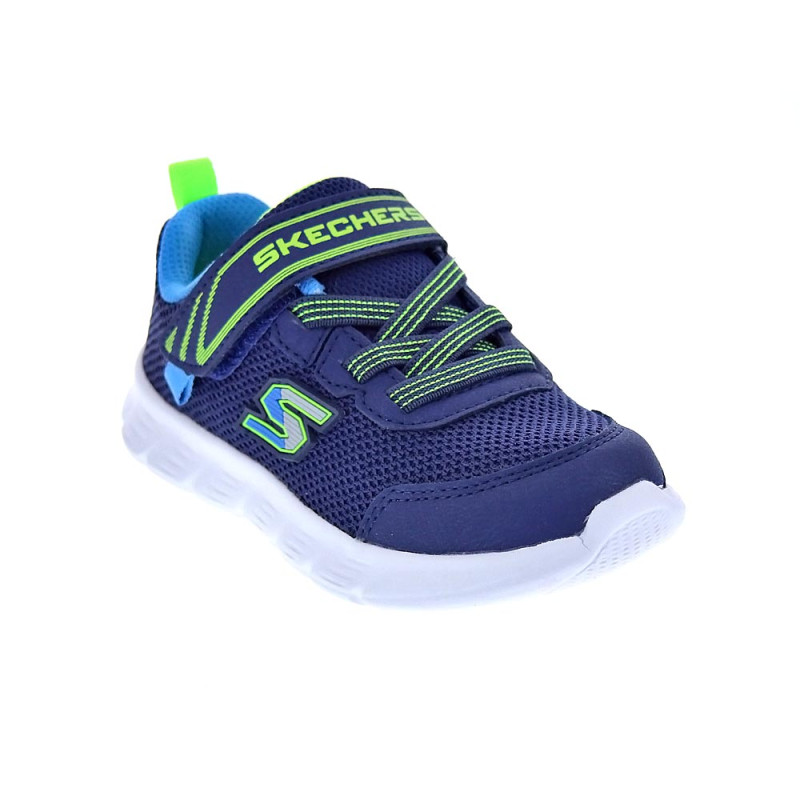 Zapatillas Skechers zapatos Niño modelo Comfy Flex Azul 