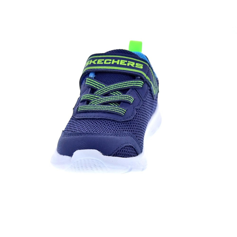 Zapatillas Skechers zapatos Niño modelo Comfy Flex Azul 