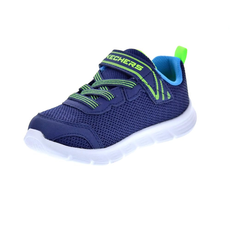 Zapatillas Skechers zapatos Niño modelo Comfy Flex Azul 