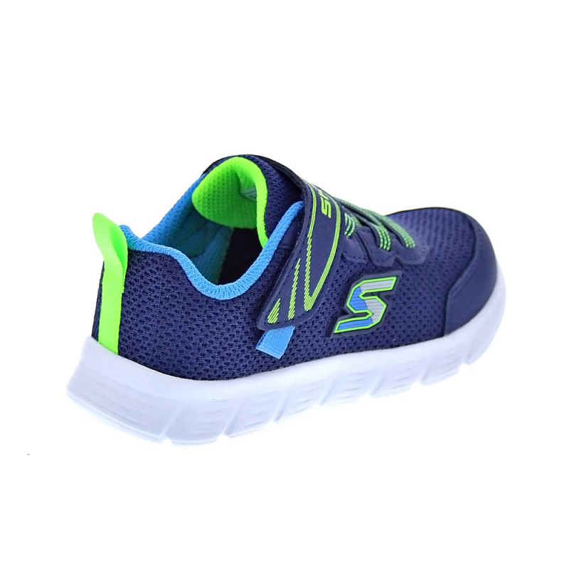 Zapatillas Skechers zapatos Niño modelo Comfy Flex Azul 