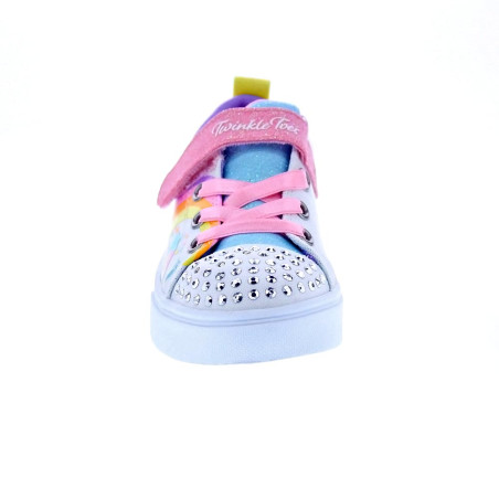 Zapatillas Skechers zapatos Niña modelo Twinkle Blanco 