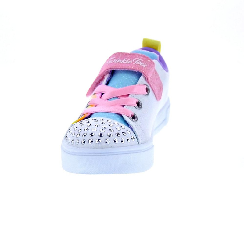 Zapatillas Skechers zapatos Niña modelo Twinkle Blanco 