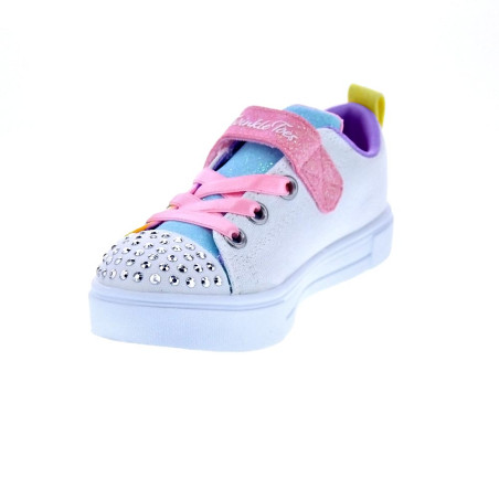 Zapatillas Skechers zapatos Niña modelo Twinkle Blanco 