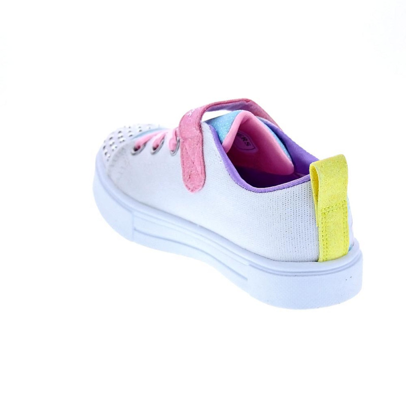 Zapatillas Skechers zapatos Niña modelo Twinkle Blanco 