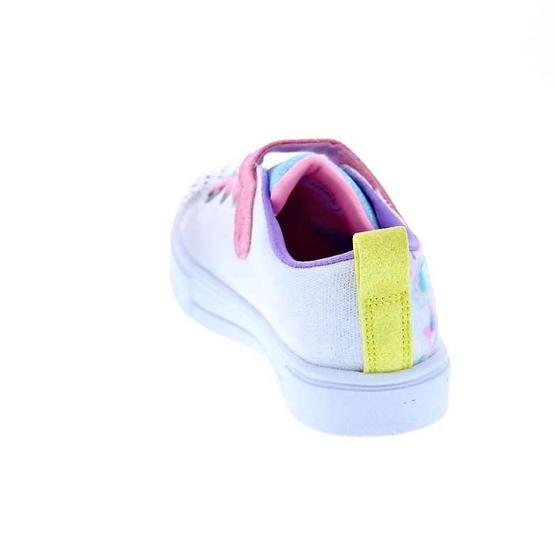Zapatillas Skechers zapatos Niña modelo Twinkle Blanco 