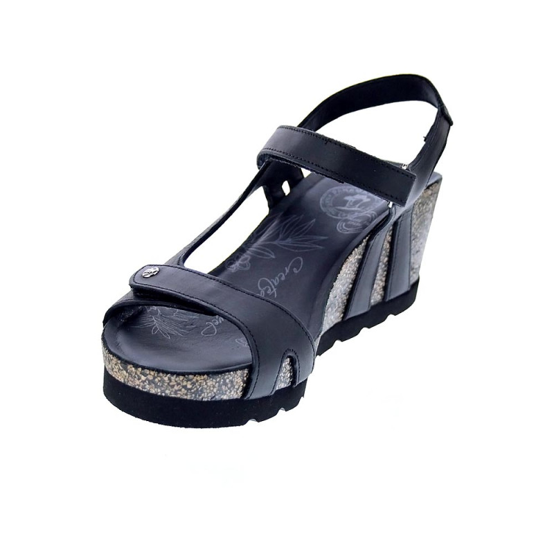 Sandalias Panama Jack zapatos Mujer modelo Varel B1 Negro 