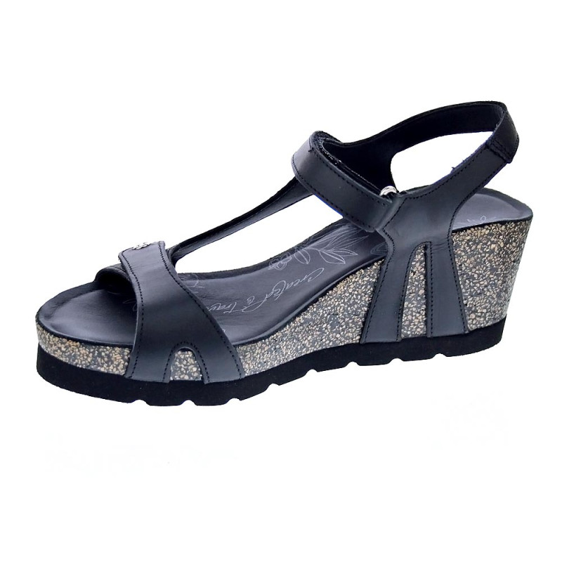 Sandalias Panama Jack zapatos Mujer modelo Varel B1 Negro 