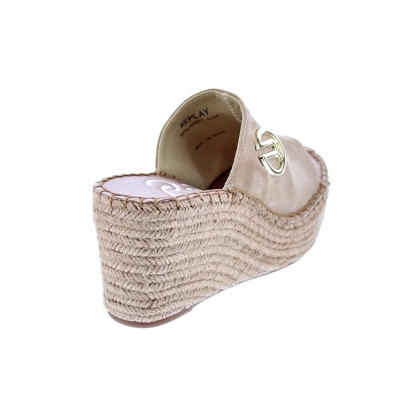 Sandalias Replay zapatos Mujer modelo Susan Sabot Beige 