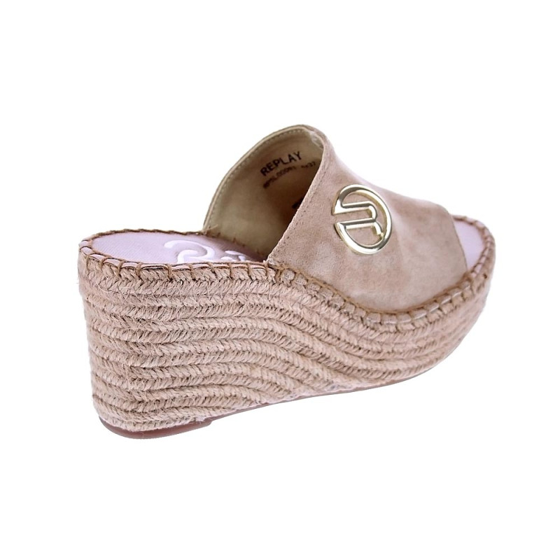 Sandalias Replay zapatos Mujer modelo Susan Sabot Beige 
