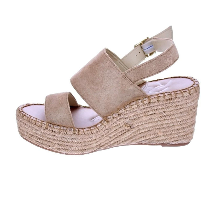 Sandalias Replay zapatos Mujer modelo Susan Micro Met Beige 