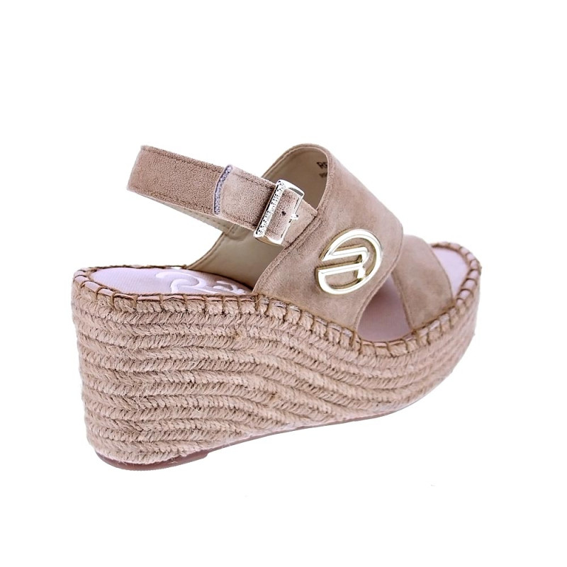 Sandalias Replay zapatos Mujer modelo Susan Micro Met Beige 