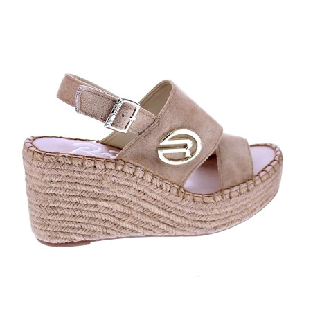 Sandalias Replay zapatos Mujer modelo Susan Micro Met Beige 