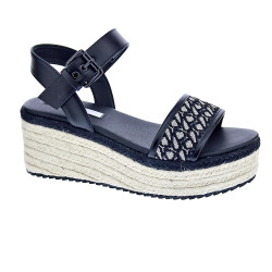 Sandalias Pepe Jeans zapatos Mujer modelo Witney Jacquard Negro  2