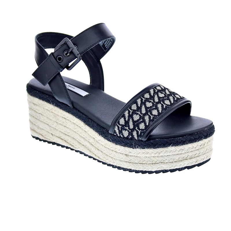 Sandalias Pepe Jeans zapatos Mujer modelo Witney Jacquard Negro 