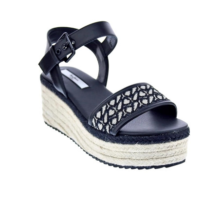 Sandalias Pepe Jeans zapatos Mujer modelo Witney Jacquard Negro 