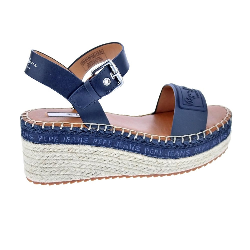 Sandalias Pepe Jeans zapatos Mujer modelo Witney Brand Azul 