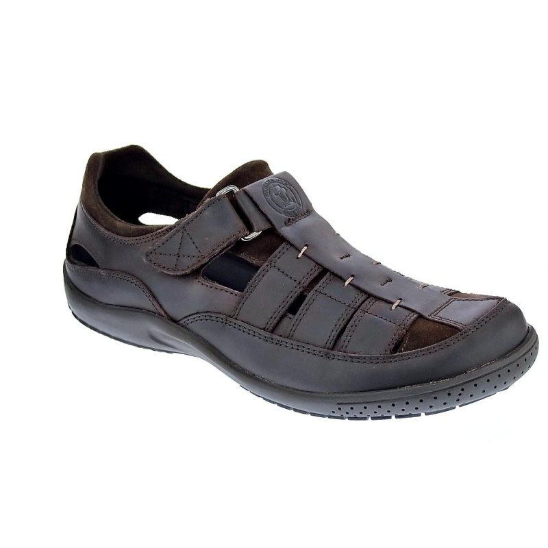 Sandalias Panama Jack zapatos Hombre modelo Meridian Basics C1 Marrón 