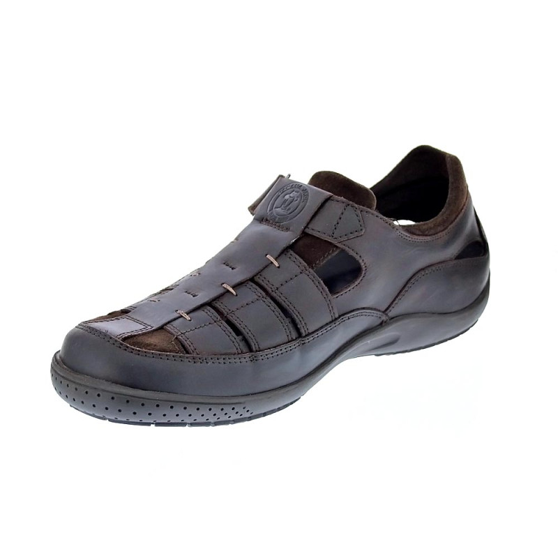 Sandalias Panama Jack zapatos Hombre modelo Meridian Basics C1 Marrón 