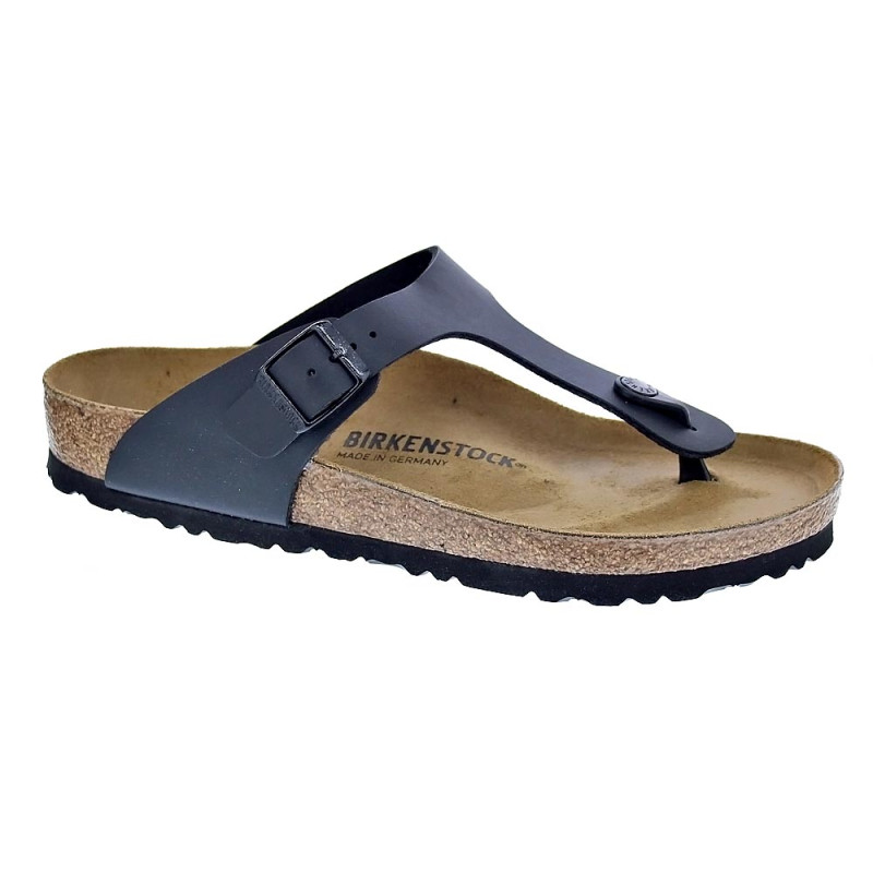 Chanclas Birkenstock zapatos Hombre modelo Gizeh Negro 