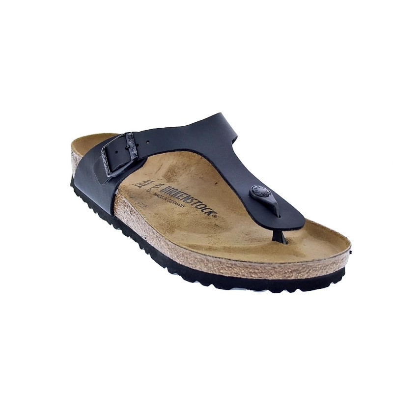 Chanclas Birkenstock zapatos Hombre modelo Gizeh Negro 