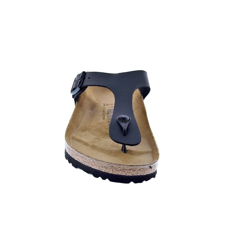 Chanclas Birkenstock zapatos Hombre modelo Gizeh Negro 