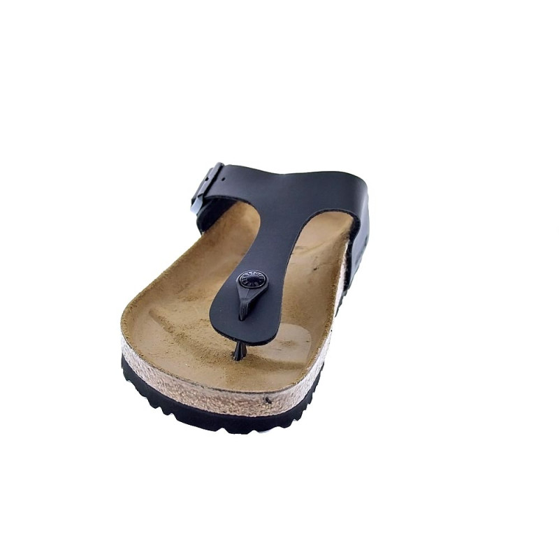 Chanclas Birkenstock zapatos Hombre modelo Gizeh Negro 