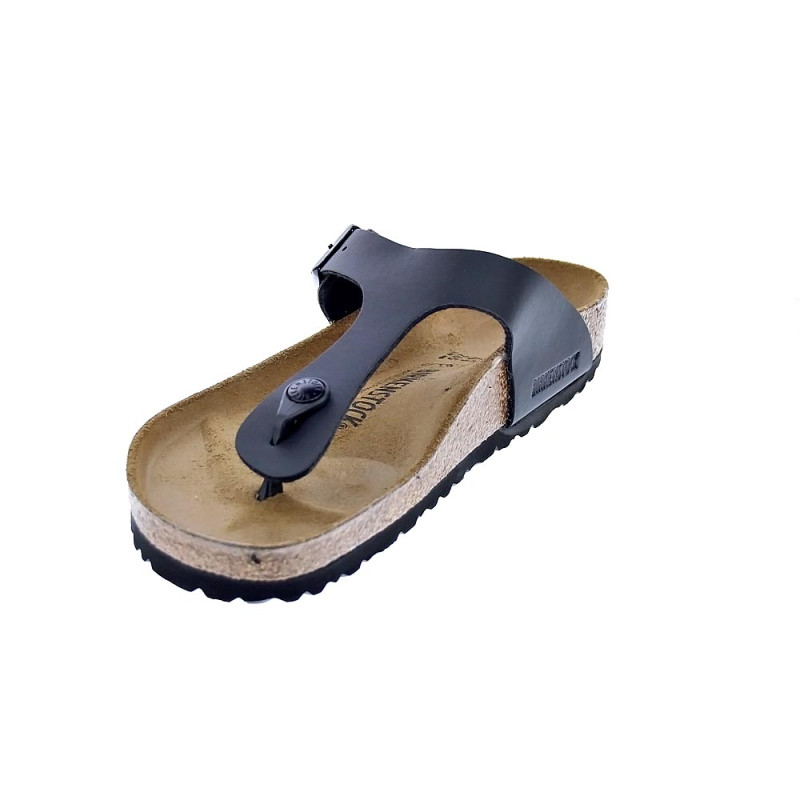 Chanclas Birkenstock zapatos Hombre modelo Gizeh Negro 