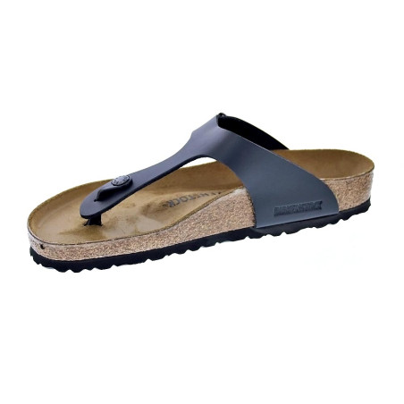 Chanclas Birkenstock zapatos Hombre modelo Gizeh Negro 
