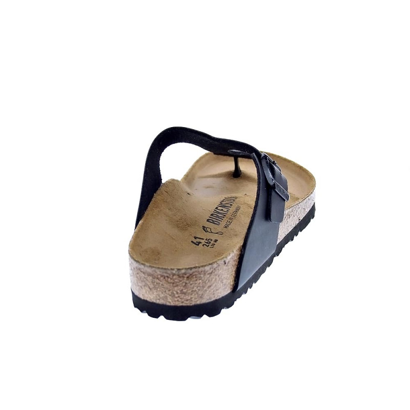 Chanclas Birkenstock zapatos Hombre modelo Gizeh Negro 