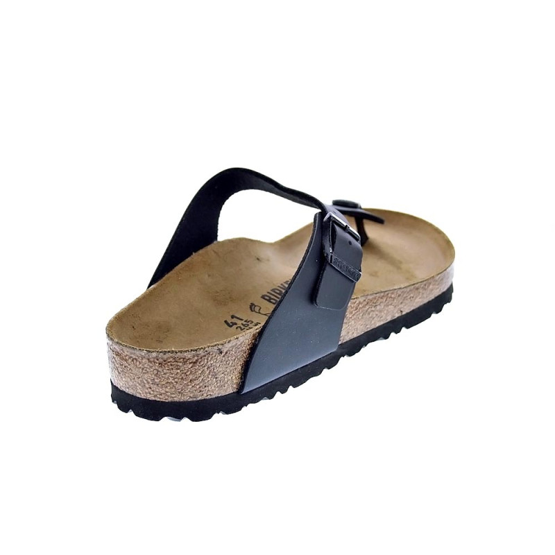 Chanclas Birkenstock zapatos Hombre modelo Gizeh Negro 