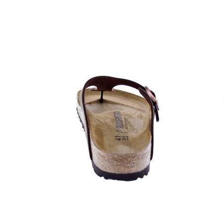 Chanclas Birkenstock zapatos Hombre modelo Gizeh Marrón 