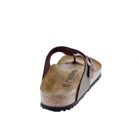 Chanclas Birkenstock zapatos Hombre modelo Gizeh Marrón 